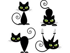 Black cat 2 Декор 10х10