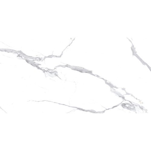 Calacatta Splendid Silver Керамогранит белый 60х120 Полированный