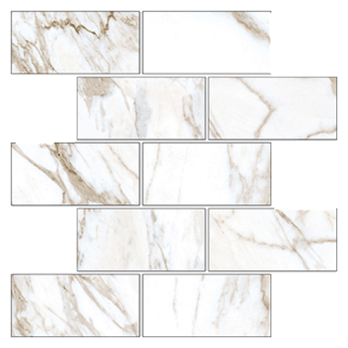 Marble Trend Мозаика K-1001/MR/m13/30,7x30,7 Calacatta