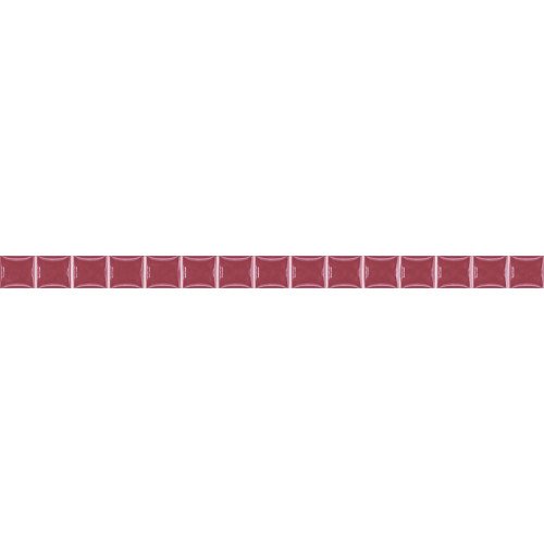Stripes Бордюр бусинка бордовый 1,3х20