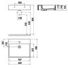 Раковина на столешницу 50*60 см NEXT цв. белый NX260-00CB00E-0000