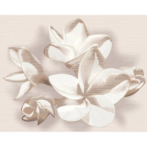 Панно из 2 частей AMATI PLUMERIA BEIGE 40,2x50,5 