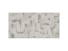 Плитка настенная Abba Grafiti серый 